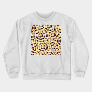 Awesome Aboriginal Dot Art Crewneck Sweatshirt